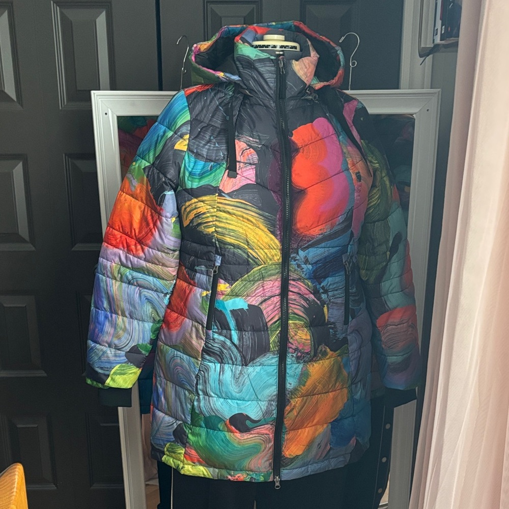 Colorful Women's Puffer Jacket